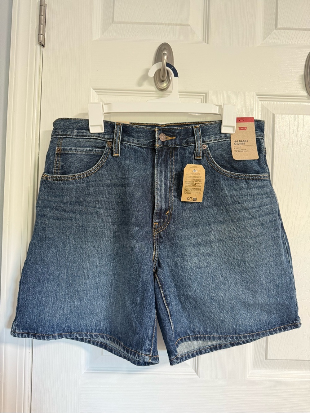 Levi's Men's Medium Blue Denim Jean Shorts
